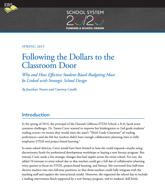 Following the Dollars to the Classroom Door