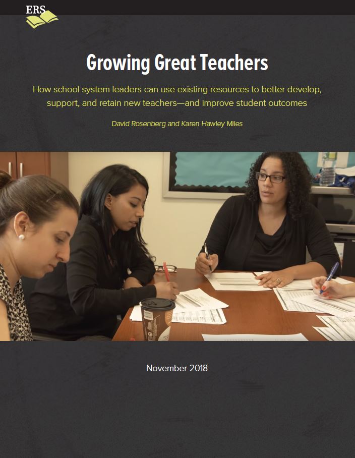 Growing Great Teachers: New Strategies to Support New Teachers