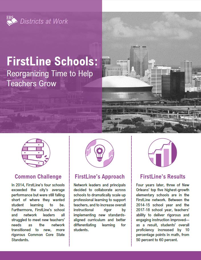 FirstLine Schools: Reorganizing Time to Help Teachers Grow