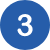 Number "3" on a blue circle